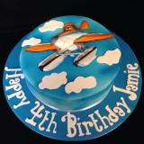 Dusty the Crop Duster Cake