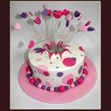 Hearts on Wire Cake