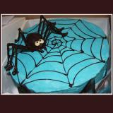 Spider on a Web Cake