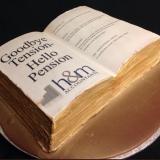 Book Smashing Cake