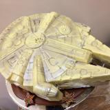 Star Wars Millenium Falcon Smashing Cake