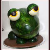 Frog Pinata Smashing Cake