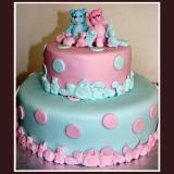 Boy or Girl Baby Cake
