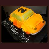 Yellow Car Cake